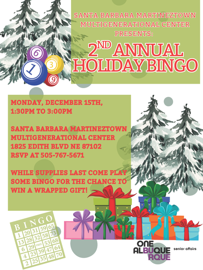 Holiday Bingo