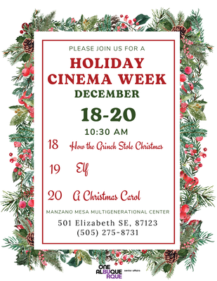 Holiday Cinema Week