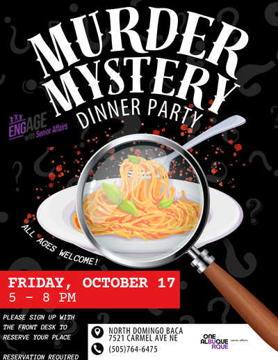 Murder Mystery Dinner Party