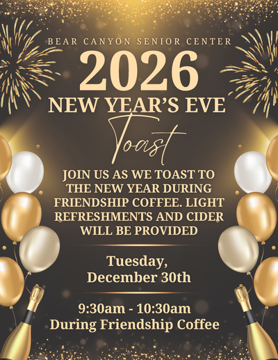 New Year's Eve Toast