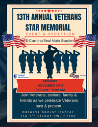 Veterans Day Celebration at Barelas Senior Center