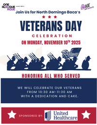 Veterans Day Celebration at North Domingo Baca Multigenerational Center