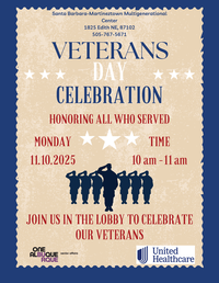 Veterans Day Celebration at Santa Barbara Martineztown Multigenerational Center