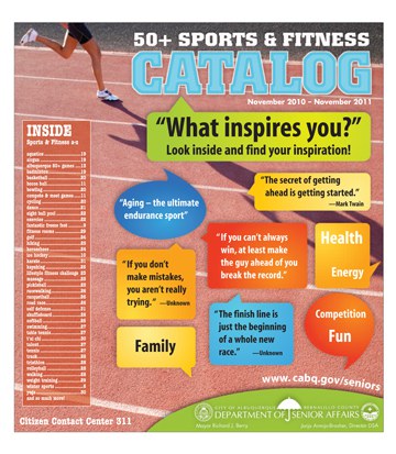 50 Plus Sports and Fitness Catalog Cover 11-2010 - 11-2011