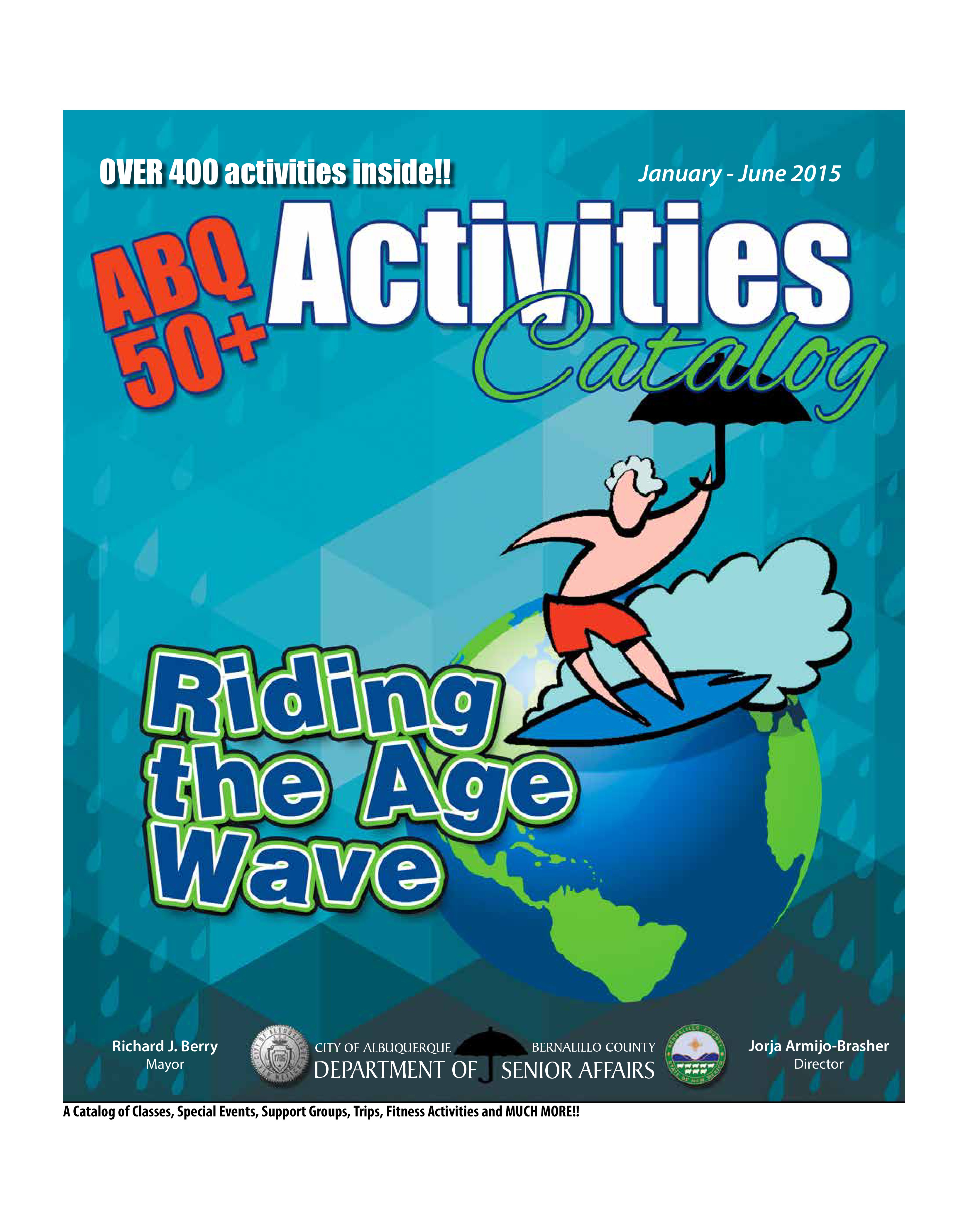 ABQ 50-Plus Activities Catalog Jan-Jun 2015 Cover