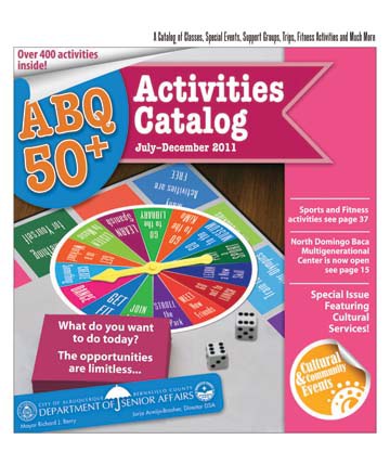 ABQ 50-Plus Activities Catalog Jul-Dec 2011 Cover