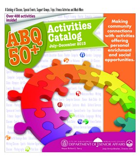 ABQ 50-Plus Activities Catalog Jul-Dec 2013 Cover