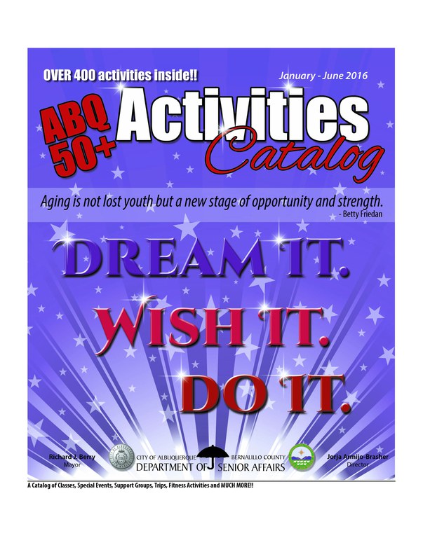 ABQ 50 Plus Activities Catalog Jan-Jun 2016 - Cover