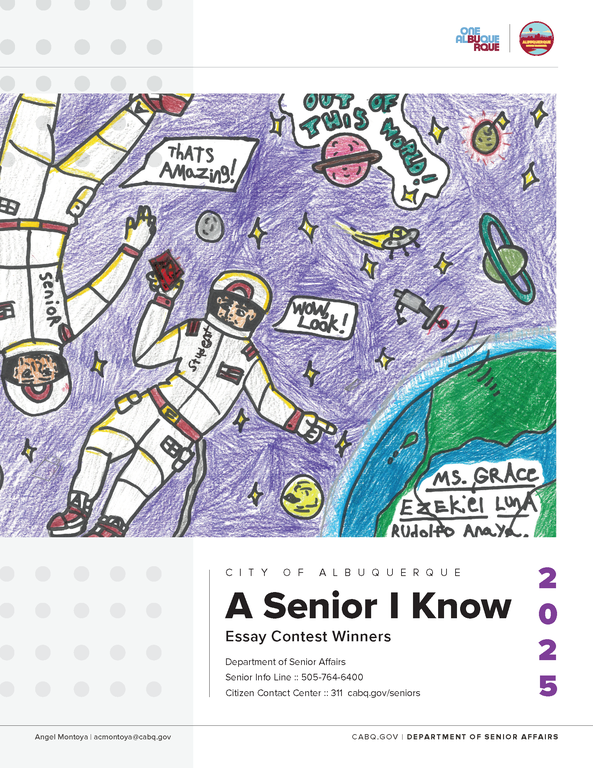 A Senior I Know 2025 Cover Art