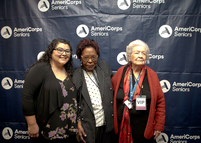 AmeriCorps Seniors Volunteers Honored for Years of Service at Pinning Ceremony AmeriCorps Seniors Volunteers Honored for Years of Service at Pinning Ceremony