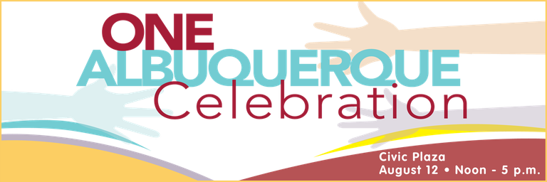 One ABQ Celebration Website Header