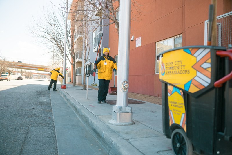 Duke City Ambassadors Cleaning