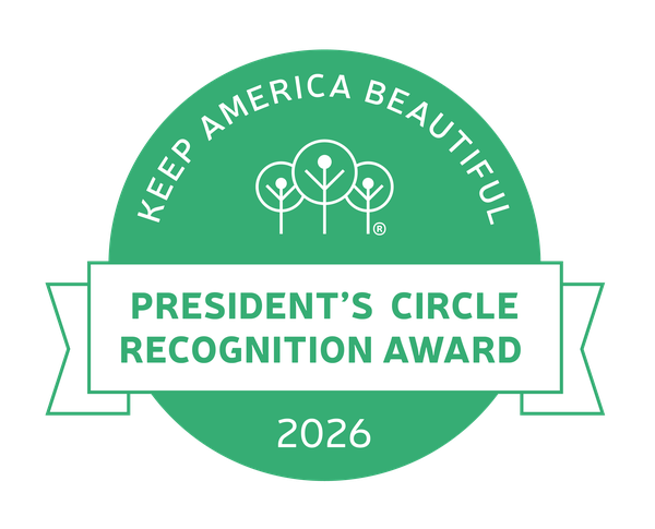 Keep America Beautiful 2026 President's Circle Member Badge