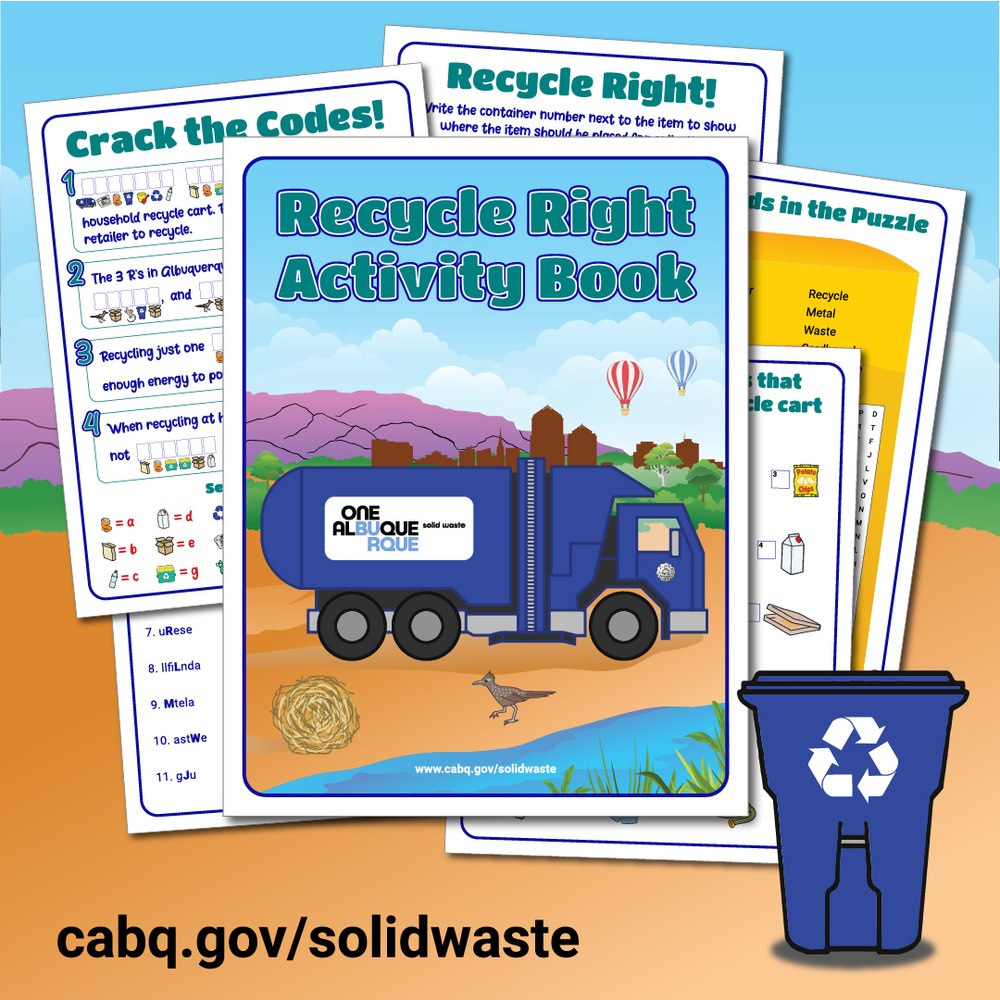 Recycle Right Poster for Kids Recycle Right Poster for Kids