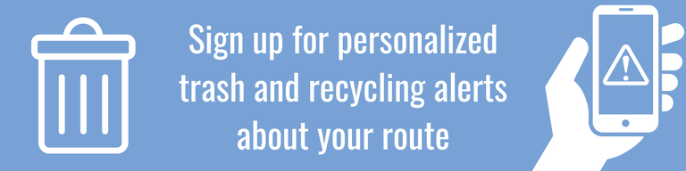 Solid Waste Text Alerts