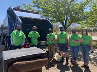 Mayor and Solid Waste Director Celebrate Successful One ABQ Cleanup Month
