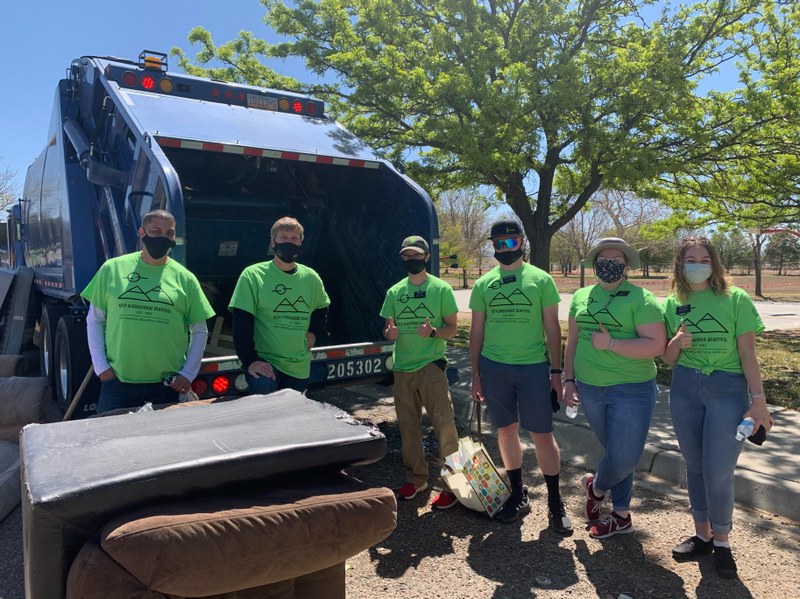 Mayor and Solid Waste Director Celebrate Successful One ABQ Cleanup Month