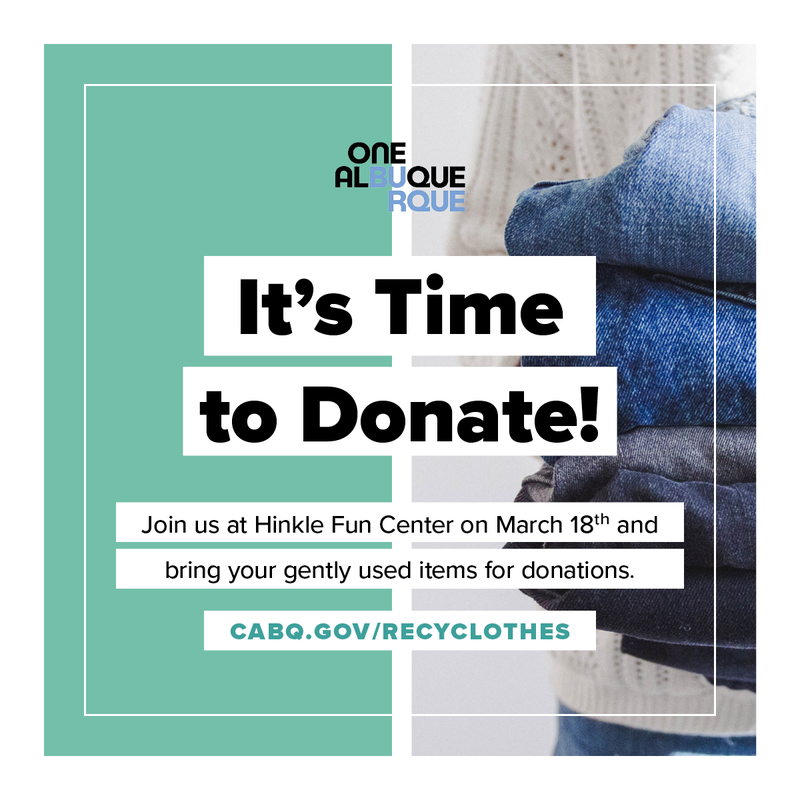 Save the Date for the Recyclothes Clothing Drive Save the Date for the Recyclothes Clothing Drive