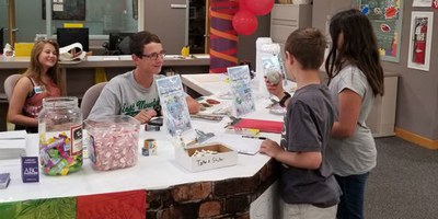 Participants in the Albuquerque Museum School for the Summer Activities page.