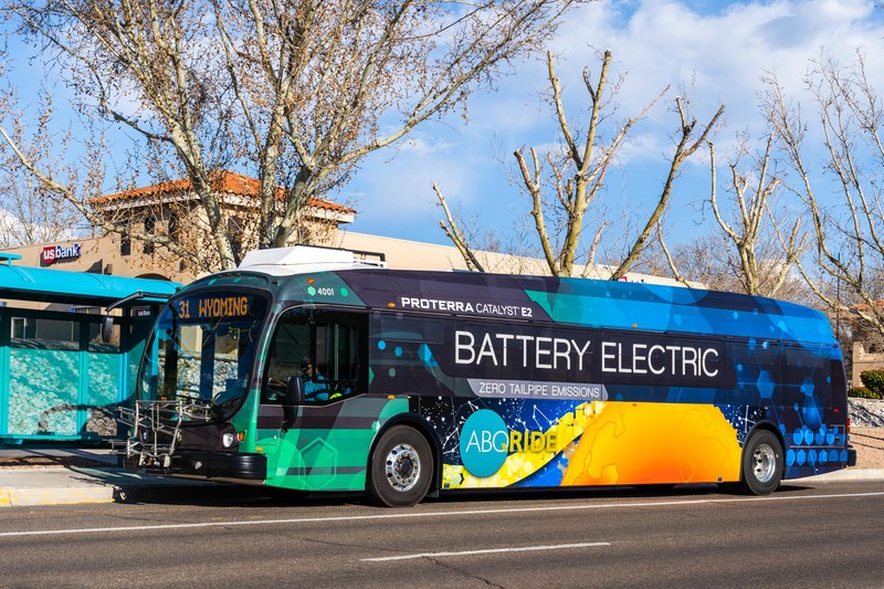 Electric Bus Tile