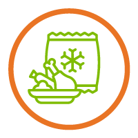 Freeze Food Icon