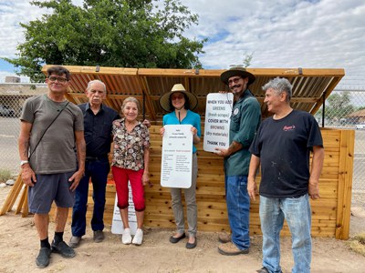 community compost site photo