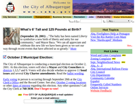 20th Anniversary: City of Albuquerque Website