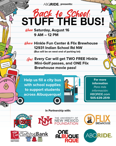 Back to School: Stuff the Bus!