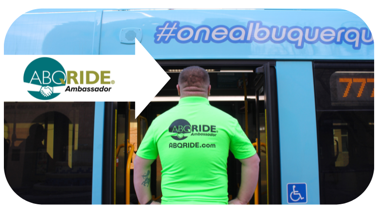 ABQRide Ambassador Volunteer Block