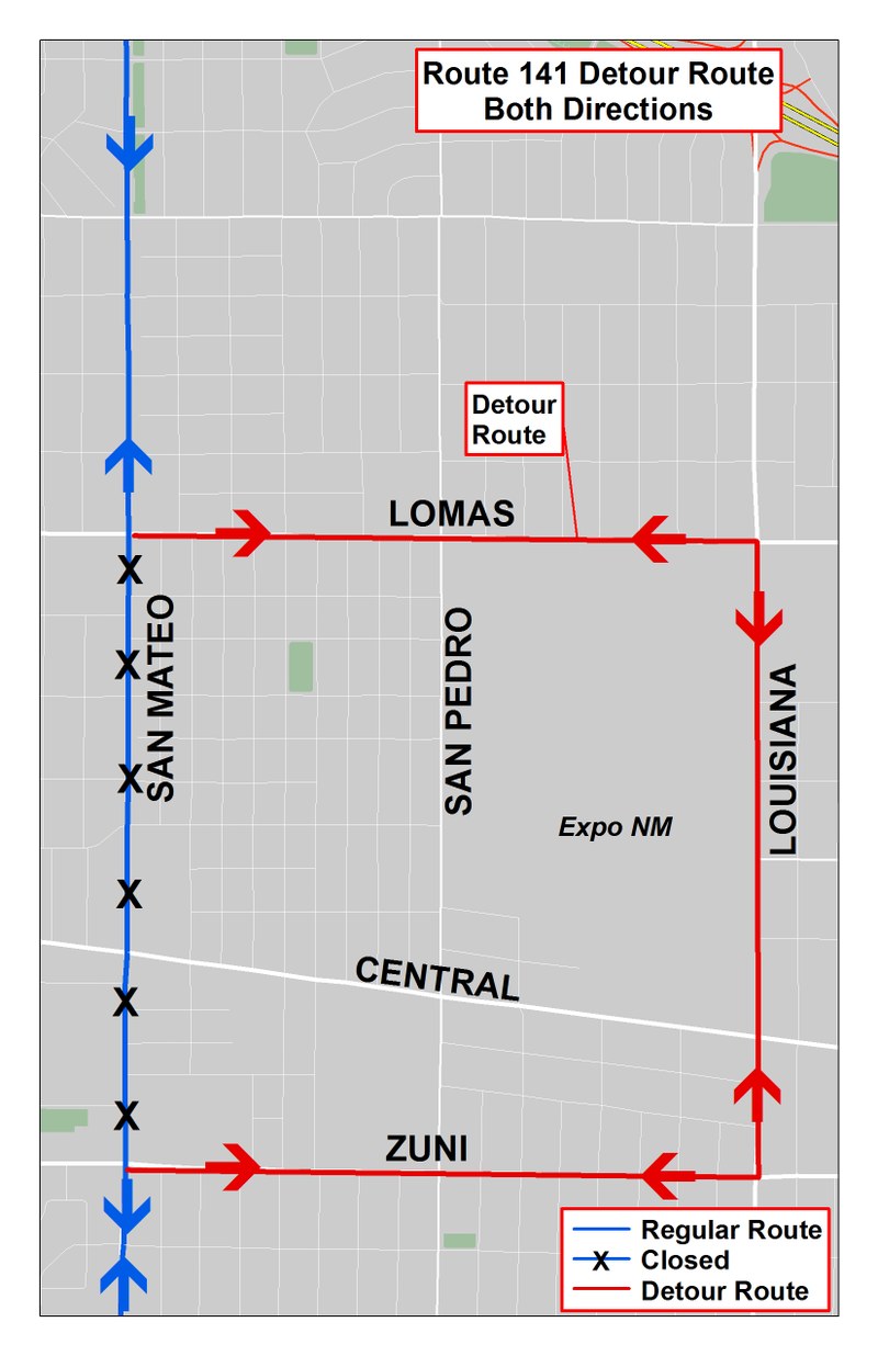 2018 Detour Map - 141 to Louisiana Pride Parade.jpg