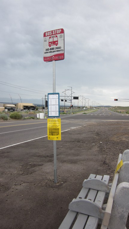 Old Atrisco Heritage stop