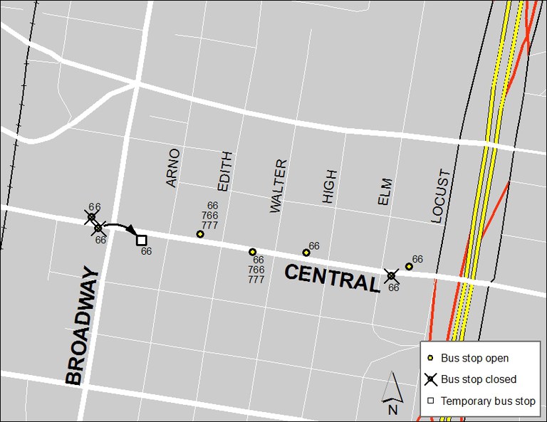 ABQ Ride Closure - Jan. 20: Broadway & Central