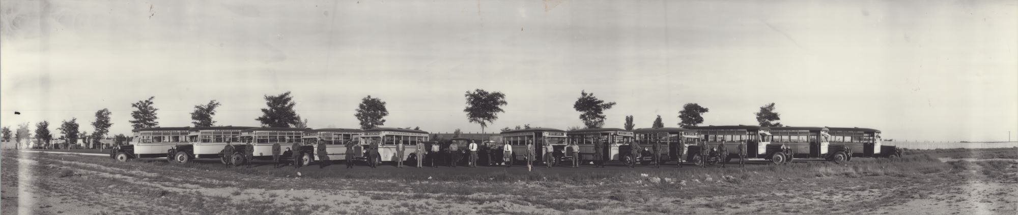 1900's Albuquerque Bus Company Fleet