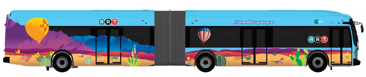 ART Bus-New Flyer-Balloon Design