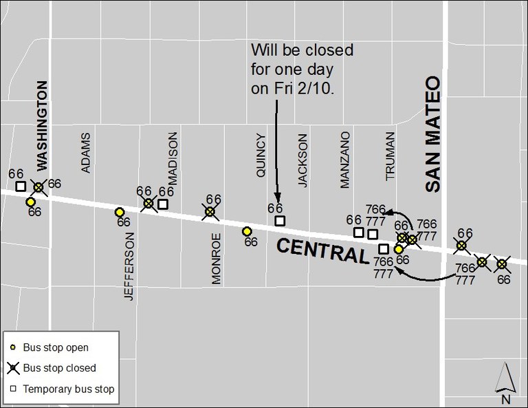 Central and San Mateo 2-9-17