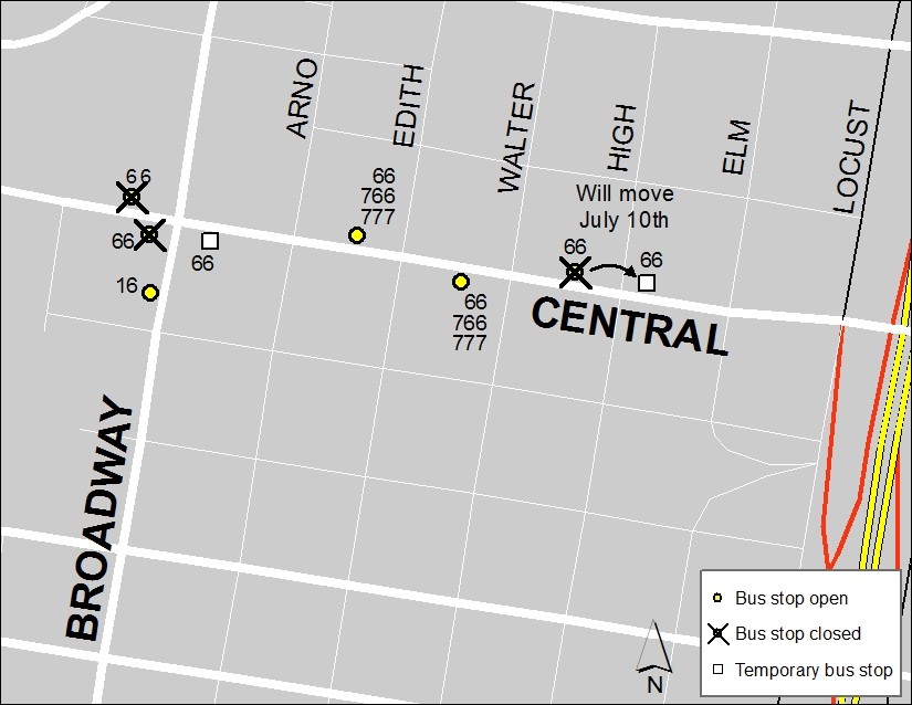 Central & Broadway 7-6 Update