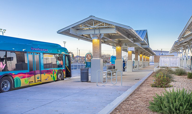 Central and Unser Transit Center