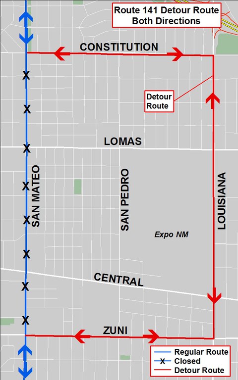 Detour Map - 141 to Louisiana 2017 Pride Parade.jpg