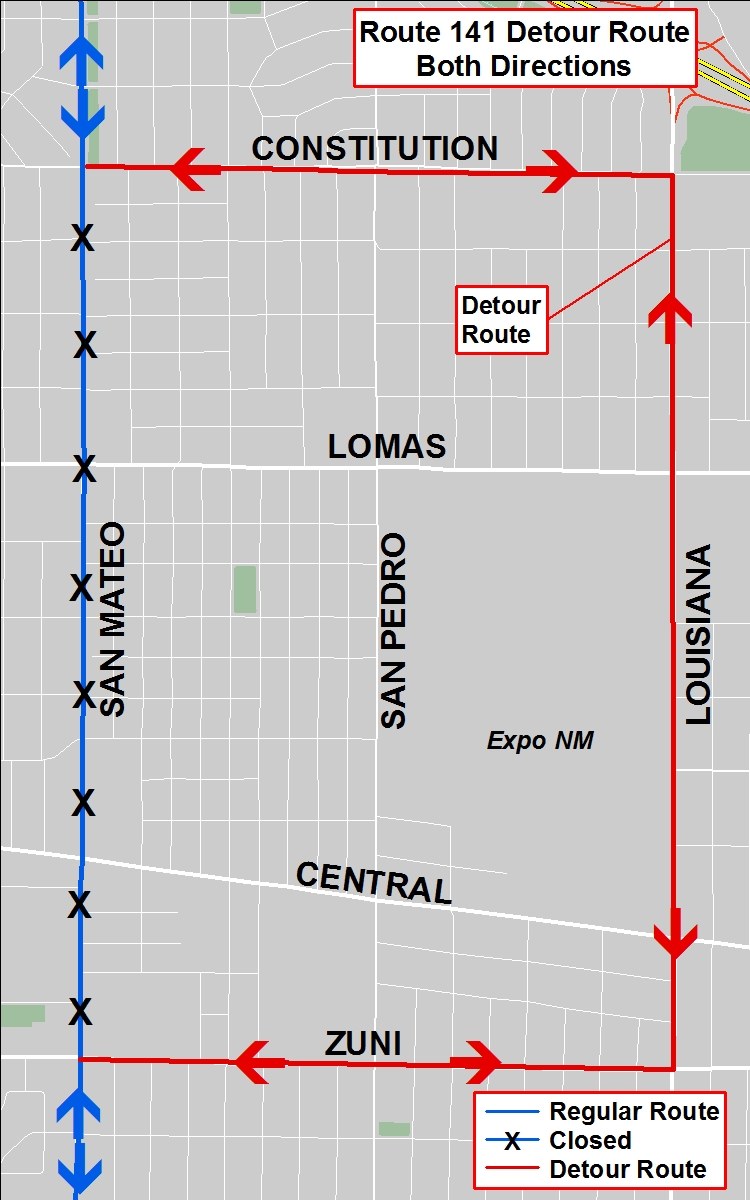 Detour Map - 141 to Louisiana 2017 Pride Parade.jpg