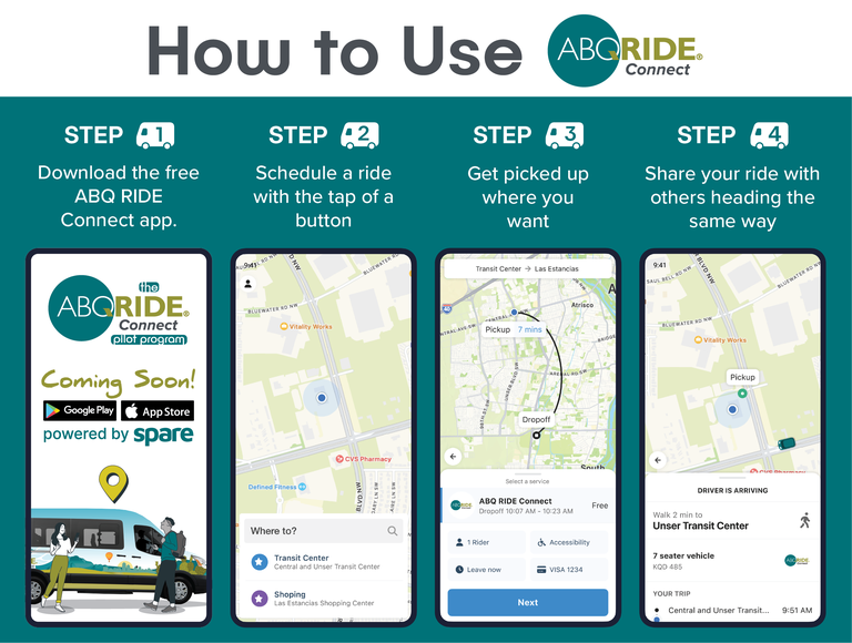 How to Use ABQ RIDE Connect