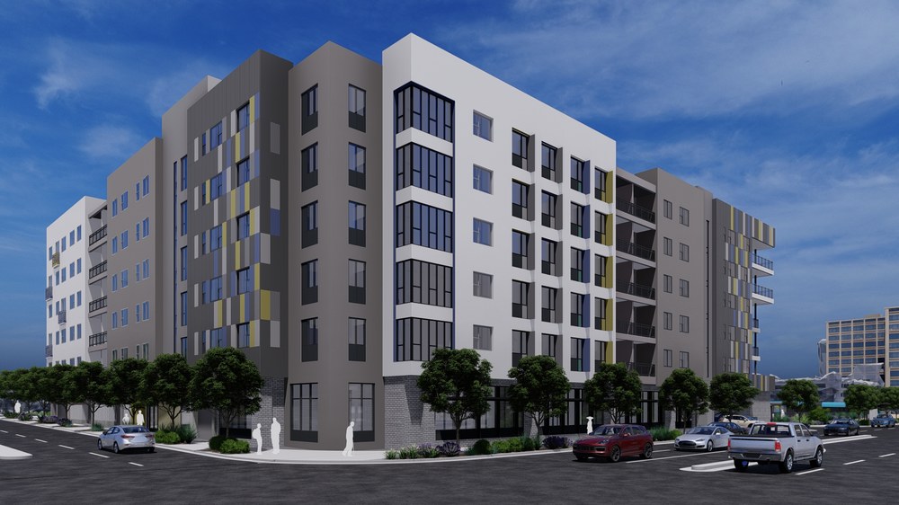 Uptown Connect will feature hundreds of affordable and market rate rental units connected to transit, entertainment, jobs, and access to the lively Uptown area.