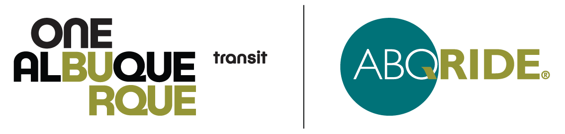 One ABQ Transit + ABQ RIDE logo