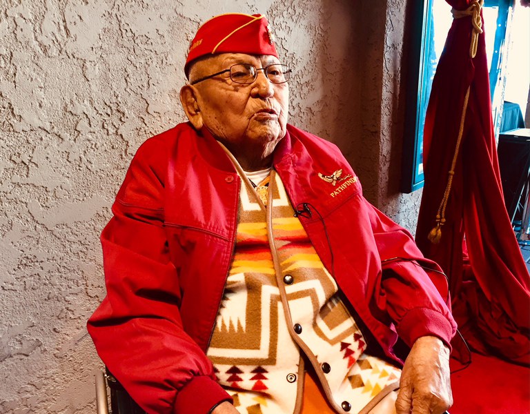 Navajo Code Talkers-Joe Vandever Sr.