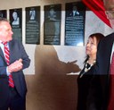 Veronica Velarde Tiller-Plaque Unveiling Veronica Velarde Tiller-Plaque Unveiling