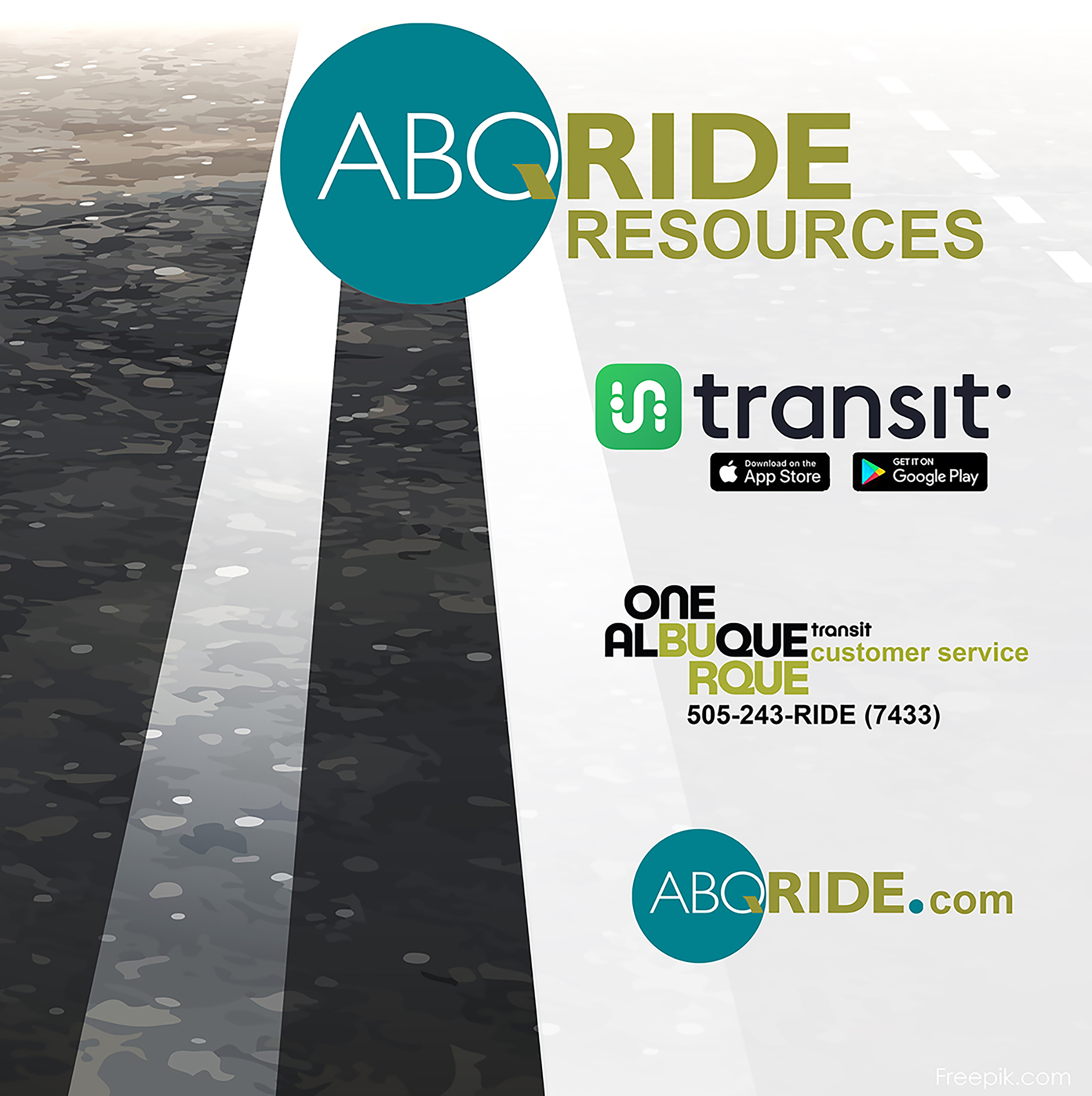 ABQ RIDE resources grphx