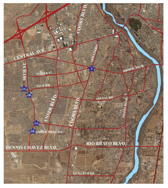 SW park and ride potential locations