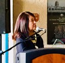 Veronica Velarde Tiller-speaking Veronica Velarde Tiller-speaking