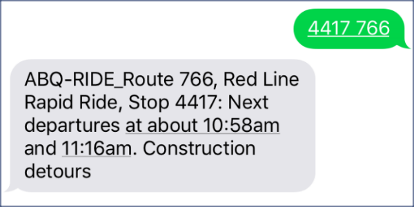 Screenshot of TXT2RIDE application in use.