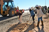 ABQ RIDE Breaks Ground on New West Mesa Bus Stop