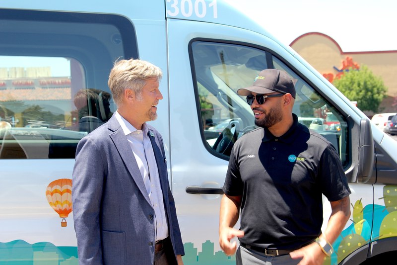 ABQ RIDE Forward Rolls Into the South Valley